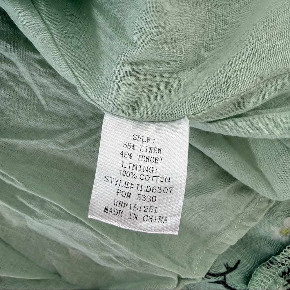 Avaire Boutique, In Loom, Mint Floral Midi Dress - Picture 11 of 11